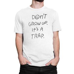 Doh Kyungsoo T-Shirt Dont Grow Up Its A Trap Kpop Fan Graphic Casual 81